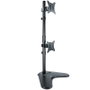TooQ DB1703TNV-B Soporte de Sobremesa para 2 Monitores 17''-32'' Negro